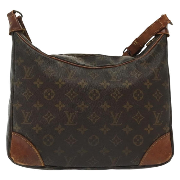 LOUIS VUITTON Monogram Boulogne 30 Shoulder Bag M51265 LV Auth gh644