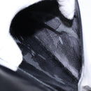 GUCCI Bamboo Shoulder Bag Patent leather Black Gold Auth gh652-23