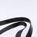 GUCCI Bamboo Shoulder Bag Patent leather Black Gold Auth gh652-14