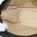 Chloe Shoulder Bag Leather Black Gold Auth gh654-20