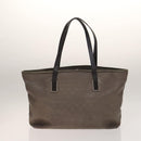 GUCCI GG Canvas Shoulder Bag 2Set Beige Silver Auth gh661-11