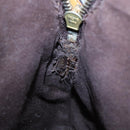 CELINE Macadam Canvas Hand Bag PVC Leather 2way Brown Gold Auth gh663-24