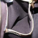 CELINE Macadam Canvas Hand Bag PVC Leather 2way Brown Gold Auth gh663-25