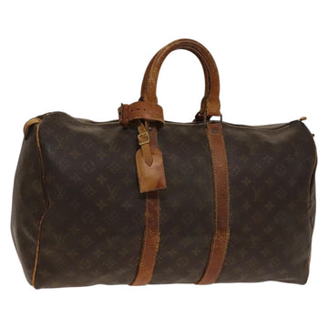 LOUIS VUITTON Monogram Keepall 45 Boston Bag Vintage M41428 LV Auth gh665