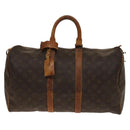 LOUIS VUITTON Monogram Keepall 45 Boston Bag Vintage M41428 LV Auth gh665-13