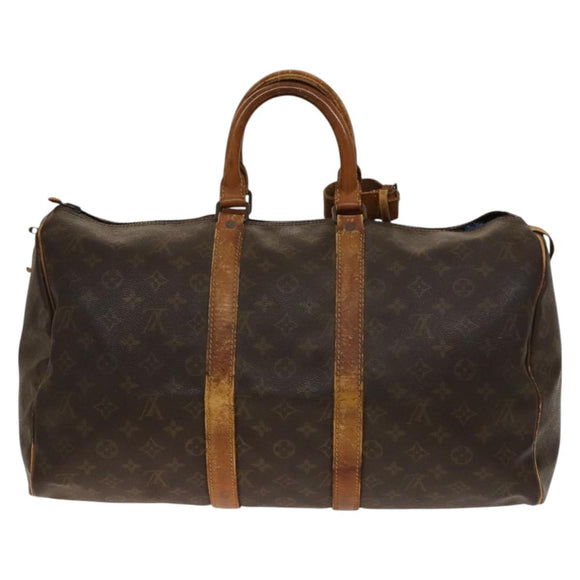 LOUIS VUITTON Monogram Keepall 45 Boston Bag Vintage M41428 LV Auth gh665