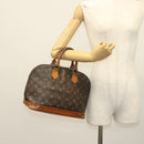 LOUIS VUITTON Monogram Alma Hand Bag M51130 LV Auth gh673-23