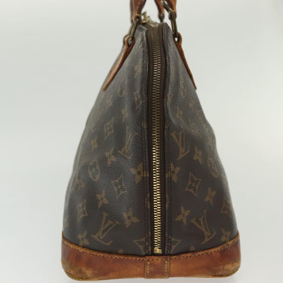 LOUIS VUITTON Monogram Alma Hand Bag M51130 LV Auth gh673