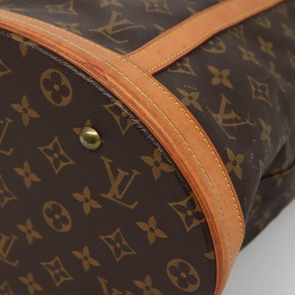 LOUIS VUITTON Monogram Bucket GM Shoulder Bag M42236 LV Auth gh678