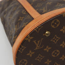 LOUIS VUITTON Monogram Bucket GM Shoulder Bag M42236 LV Auth gh678-11
