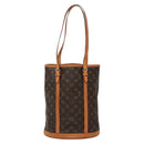 LOUIS VUITTON Monogram Bucket GM Shoulder Bag M42236 LV Auth gh678-2