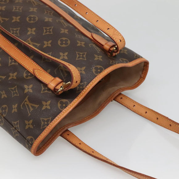 LOUIS VUITTON Monogram Bucket GM Shoulder Bag M42236 LV Auth gh678