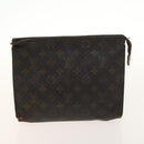 LOUIS VUITTON Monogram Pouch 2 Set LV Auth gh679-2