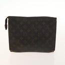 LOUIS VUITTON Monogram Pouch 2Set LV Auth gh679-3