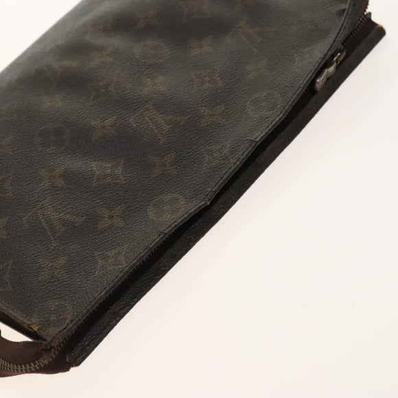 LOUIS VUITTON Monogram Pouch 2Set LV Auth gh679