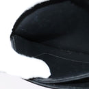 Christian Dior Honeycomb Canvas Chain Shoulder Bag PVC Black Gold Auth gh680-19