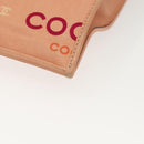 CHANEL Tote Bag Canvas Pink Gold CC Auth gh685-17