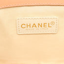 CHANEL Tote Bag Canvas Pink Gold CC Auth gh685-18