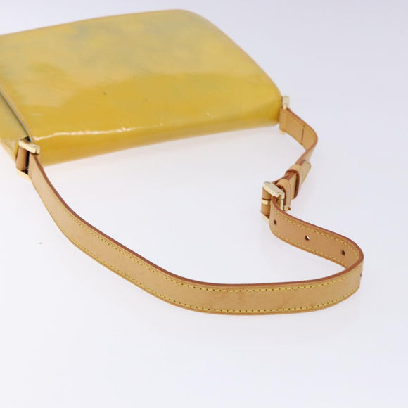 LOUIS VUITTON Monogram Vernis Thompson Street Bag Gris M91008 LV Auth gh689