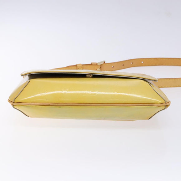 LOUIS VUITTON Monogram Vernis Thompson Street Bag Gris M91008 LV Auth gh689