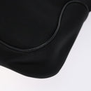 Salvatore Ferragamo Shoulder Bag Nylon Black Silver Auth gh692-13