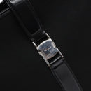 Salvatore Ferragamo Shoulder Bag Nylon Black Silver Auth gh692-16