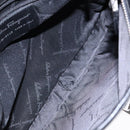 Salvatore Ferragamo Shoulder Bag Nylon Black Silver Auth gh692-11