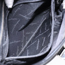 Salvatore Ferragamo Shoulder Bag Nylon Black Silver Auth gh692-20