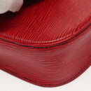 LOUIS VUITTON Epi Saint Cloud PM Shoulder Bag Red M52217 LV Auth gh693-14