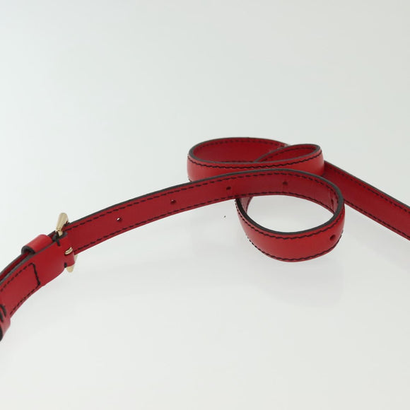 LOUIS VUITTON Epi Saint Cloud PM Shoulder Bag Red M52217 LV Auth gh693