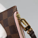 LOUIS VUITTON Damier Ebene Neverfull MM Pouch LV Auth gh698-14