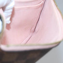 LOUIS VUITTON Damier Ebene Neverfull MM Pouch LV Auth gh698-17