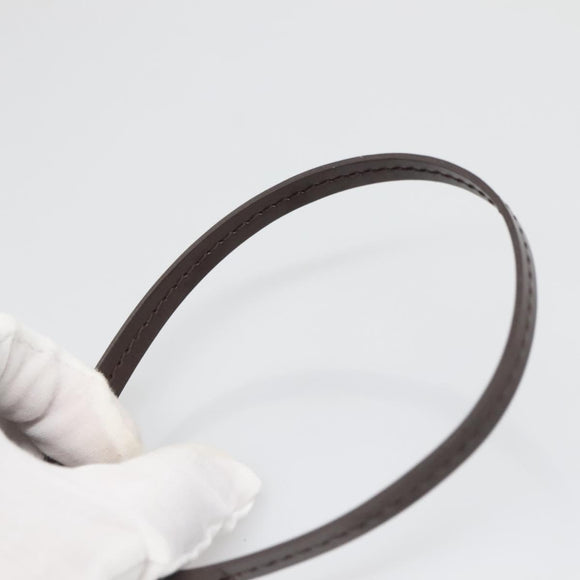 LOUIS VUITTON Damier Ebene Neverfull MM Pouch LV Auth gh698