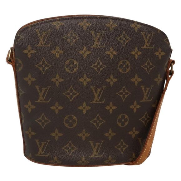 LOUIS VUITTON Monogram Drouot Shoulder Shoulder Bag M51290 LV Auth gh699