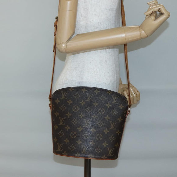 LOUIS VUITTON Monogram Drouot Shoulder Shoulder Bag M51290 LV Auth gh699