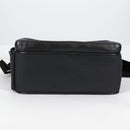 Gianni Versace Shoulder Bag Canvas Black Silver Auth gh707-5