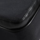 Gianni Versace Shoulder Bag Canvas Black Silver Auth gh707-16