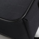 Gianni Versace Shoulder Bag Canvas Black Silver Auth gh707-18