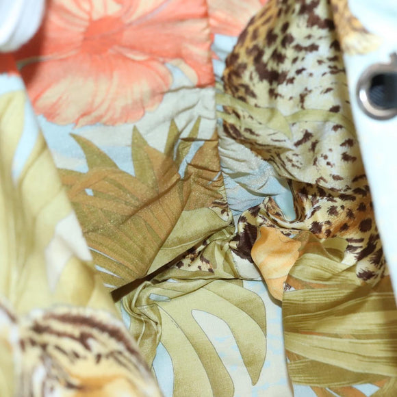 Salvatore Ferragamo Tote Bag Canvas Black Silver Auth gh708