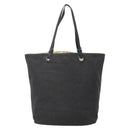 Salvatore Ferragamo Tote Bag Canvas Black Silver Auth gh708-13
