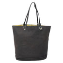 Salvatore Ferragamo Tote Bag Canvas Black Silver Auth gh708-2