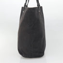 Salvatore Ferragamo Tote Bag Canvas Black Silver Auth gh708-3