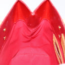 LOUIS VUITTON Monogram Vernis Reade PM Hand Bag Red Rouge M91088 LV Auth gh710-20