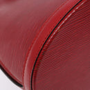 LOUIS VUITTON Epi Cluny Shoulder Bag Red M52257 LV Auth gh714-15