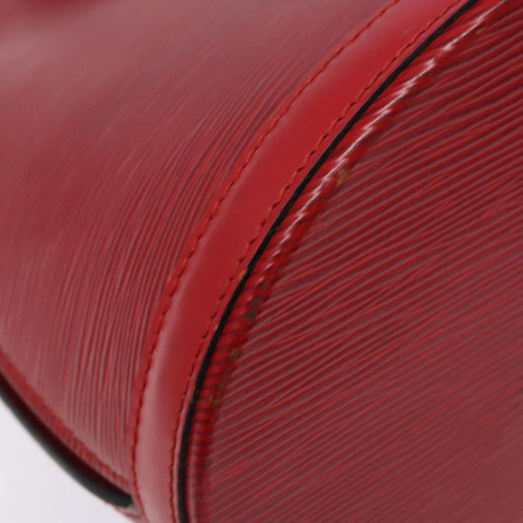 LOUIS VUITTON Epi Cluny Shoulder Bag Red M52257 LV Auth gh714