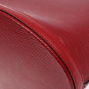 LOUIS VUITTON Epi Cluny Shoulder Bag Red M52257 LV Auth gh714-16