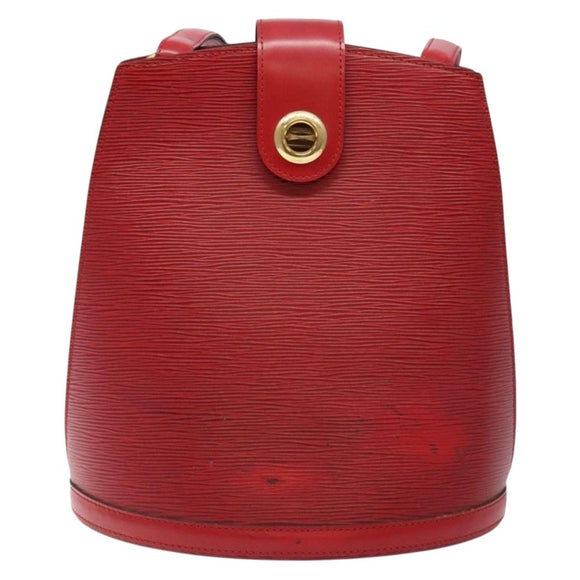 LOUIS VUITTON Epi Cluny Shoulder Bag Red M52257 LV Auth gh714