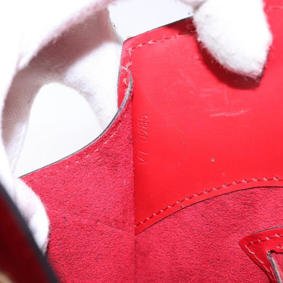 LOUIS VUITTON Epi Cluny Shoulder Bag Red M52257 LV Auth gh714