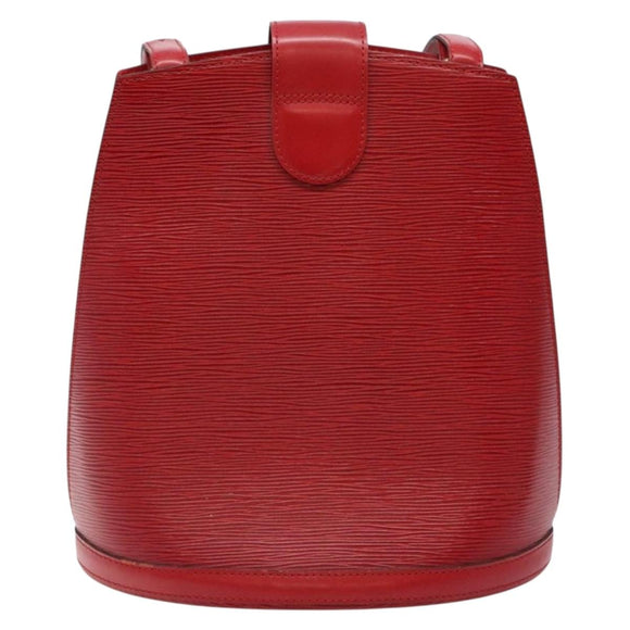 LOUIS VUITTON Epi Cluny Shoulder Bag Red M52257 LV Auth gh714