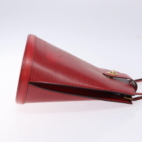 LOUIS VUITTON Epi Cluny Shoulder Bag Red M52257 LV Auth gh714
